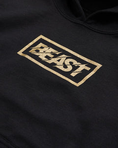 Youth Gold Beast Logo Hoodie shopmrbeavst